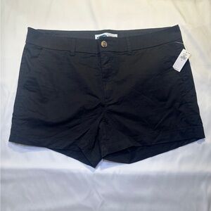 Old Navy Women's Black Cargo Shorts